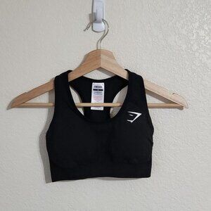 Gymshark Vital Seamless 2.0 Sports Bra Black Size XS
